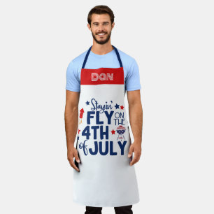 Personalisiert Grill GRILLEN Koch 4. Juli Patrioti Schürze
