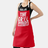 Personalisiert Grill Master Koch-Schürze mit benut Schürze (InSitu)