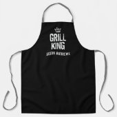 Personalisiert GRILLEN Grillmaster Barbecue Schürze (Vorderseite)