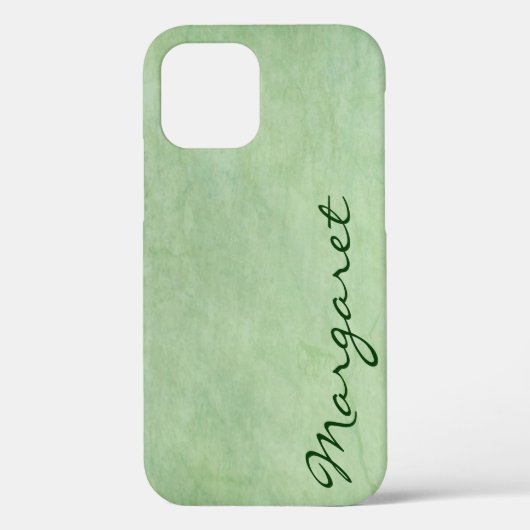 Personalisiert Gritty Green Case-Mate iPhone Case (Rückseite)