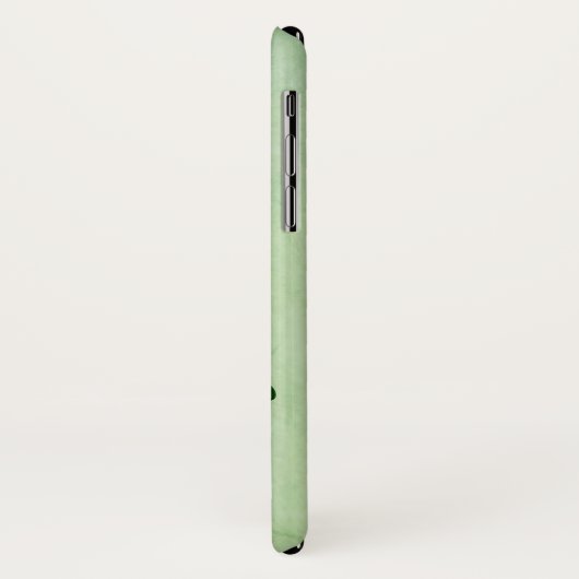 Personalisiert Gritty Green Case-Mate iPhone Hülle (Hinten/Links)