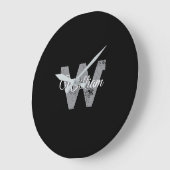 Personalisiert  große wanduhr (Winkel)