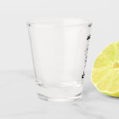 Personalisiert Großvater Großvater 4 Großvater Schnapsglas (Links)