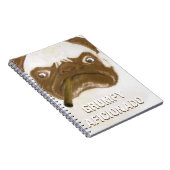 Personalisiert Grumpy AFICIONADO Puggy Cigar Notizblock (Rechte Seite)