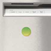 Personalisiert-grün und gelb-grün magnet (In Situ (Geschirrspüler))