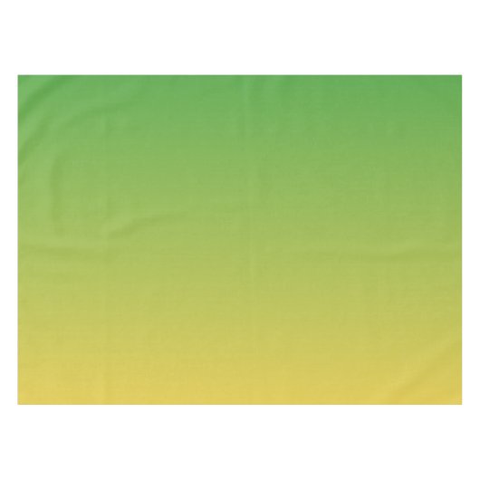 Personalisiert-grün und gelb-grün tischdecke (Vorderseite (Horizontal))