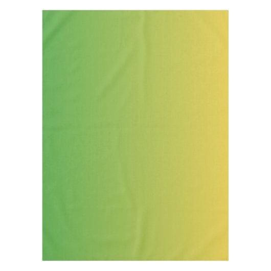 Personalisiert-grün und gelb-grün tischdecke (Vorderseite)