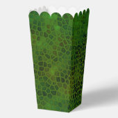 Personalisiert grüner Dinosaurier versteckt Geschenkschachtel (Rückseite)