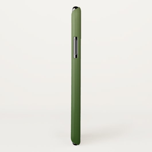 Personalisiert-grüner Ober Case-Mate iPhone Hülle (Hinten/Rechts)