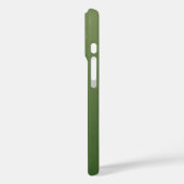 Personalisiert-grüner Ober Case-Mate iPhone Hülle (Rückseite / Links)