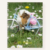 Personalisiert / Guinea Schweinefleisch und ein Bi Notizblock (Vorderseite)