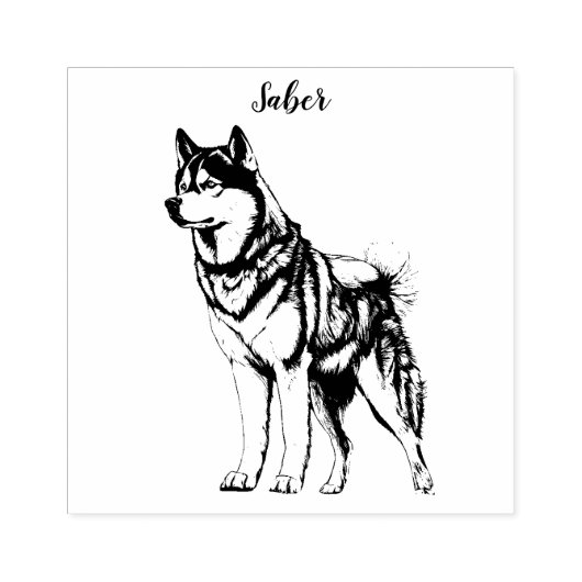 Personalisiert Gummistempel (Prägung)