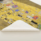 Personalisiert Gustav Klimt Die Botschaft der Kiss Sherpadecke (3/4)