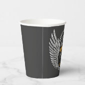 Personalisiert GYM Fitness Trainer Kettlebell Pappbecher (Rechts)