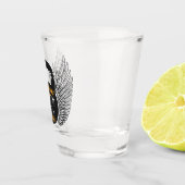 Personalisiert GYM Fitness Trainer Kettlebell Schnapsglas (Rechts)