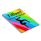 PERSONALISIERT GYMNASTICS DREAMS JOURNAL NOTIZBLOCK (Rechte Seite)
