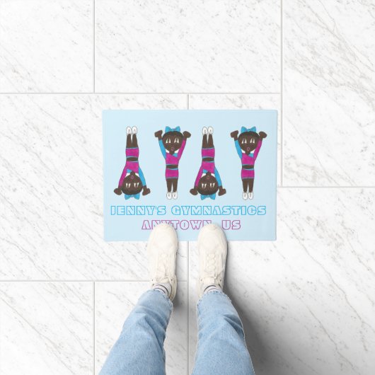 Personalisiert Gymnastik Academy Dance Studio Gym Fußmatte (Indoor)