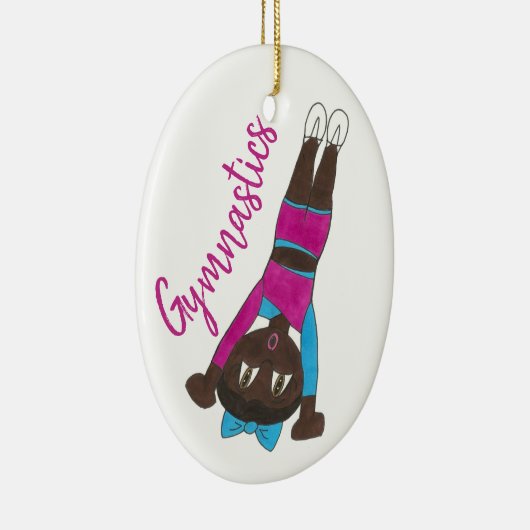 Personalisiert Gymnastik Gymnastik Gymnastik Gymna Keramikornament (Rechts)