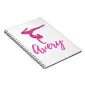 Personalisiert Gymnastik Gymnastik Name Sehr Notizblock (Rechte Seite)