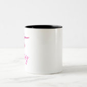 Personalisiert Gymnastik Gymnastik Name Sehr Zweifarbige Tasse (Mittel)