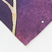 Personalisiert Gymnastik Halloween Spiderweb Fleecedecke (Ecke)