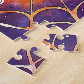 Personalisiert Gymnastik Halloween Spiderweb Puzzle (Seite)