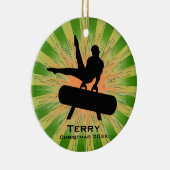 Personalisiert Gymnastik Ornament (Rechts)