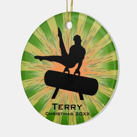 Personalisiert Gymnastik Ornament (Links)