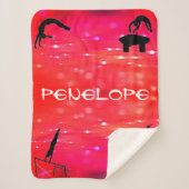 Personalisiert Gymnastik Sherpa Blanket Sherpadecke (Vorderseite)