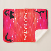 Personalisiert Gymnastik Sherpa Blanket Sherpadecke (Vorderseite (Horizontal))