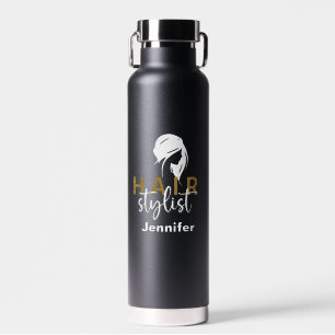 Personalisiert-Haarstylist-Typografie Trinkflasche