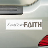 Personalisiert haben Faith Autoaufkleber (Auf Auto)