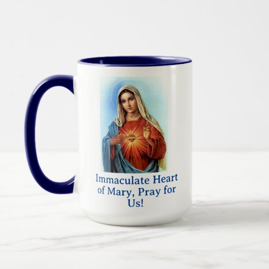 Personalisiert Hail Mary Tasse (Links)