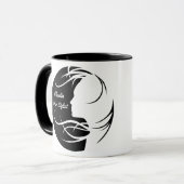 Personalisiert-Hair-Stylist Tasse (Vorderseite Links)