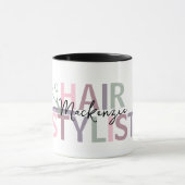 Personalisiert-Hair-Stylist Tasse (Zentrum)