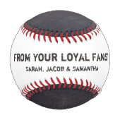 Personalisiert, Halbpension, Vatertag, Baseball (Rückseite)