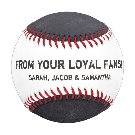 Personalisiert, Halbpension, Vatertag, Baseball (Rückseite)