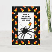 Personalisiert Halloween Karte (Vorderseite)