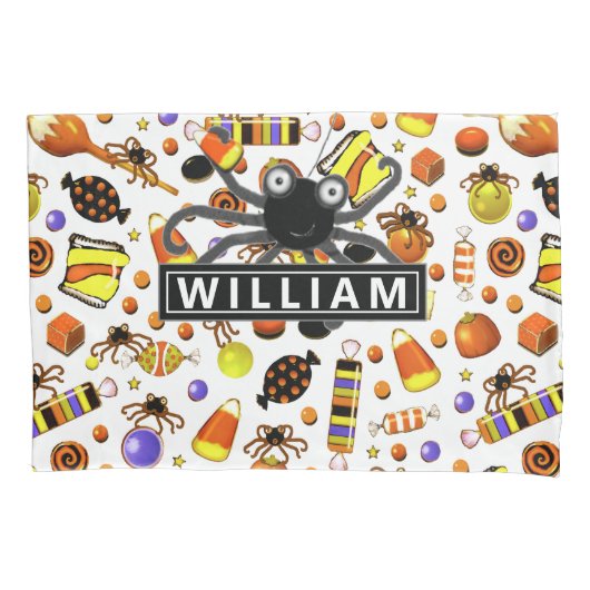Personalisiert Halloween Kissenbezug (Vorderseite)