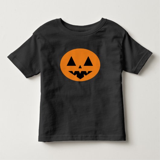 Personalisiert Halloween Kleinkind T-shirt (Vorderseite)