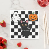 Personalisiert Halloween Paper Napkin Serviette (Beispiel)