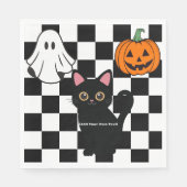 Personalisiert Halloween Paper Napkin Serviette (Vorderseite)
