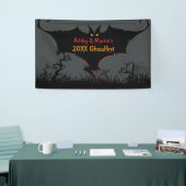 Personalisiert-Halloween-Party-Banner Beängstigend Banner (Messeveranstaltung)