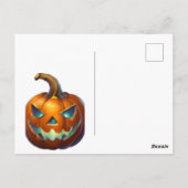 Personalisiert Halloween Postkarte (Rückseite)