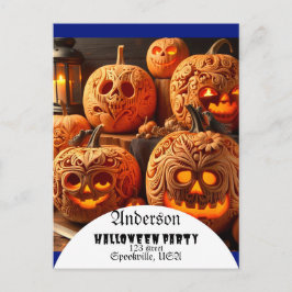 Personalisiert Halloween Postkarte