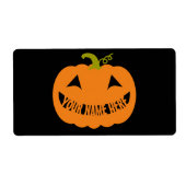 Personalisiert Halloween Pumpkin (Vorne)