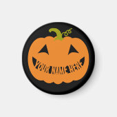 Personalisiert Halloween Pumpkin Magnet (Vorne)