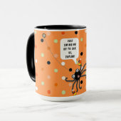 Personalisiert Halloween Tasse (Vorderseite Links)