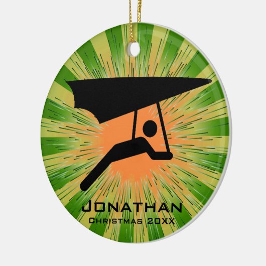 Personalisiert Hang Gliding Ornament (Links)