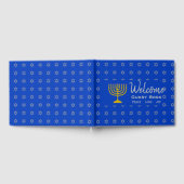 Personalisiert HANUKKAH Willkommen Gästebuch (Voll)